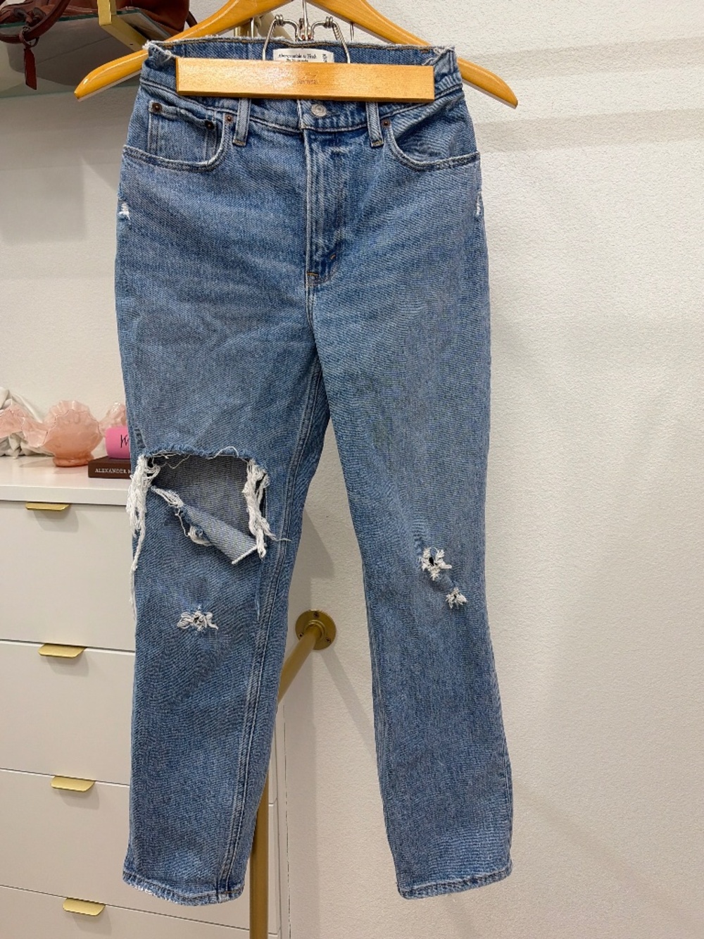 Abercrombie & Fitch Womenโs Jeans 90โs straight